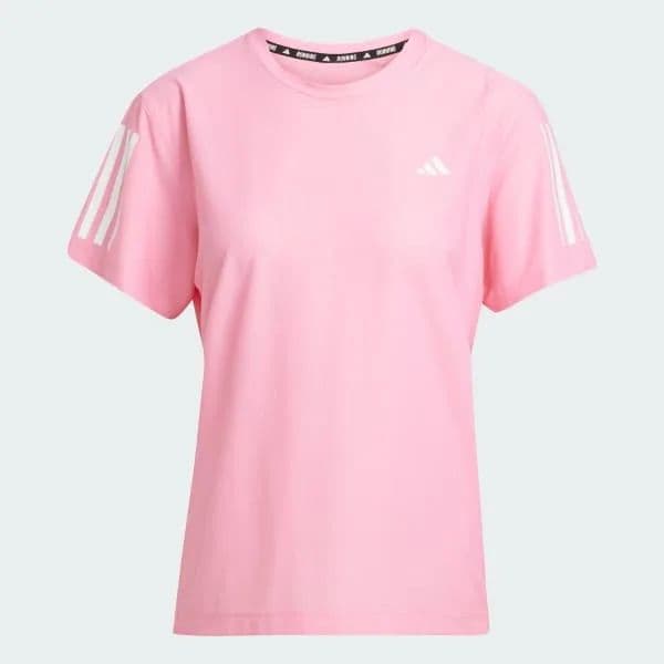 Adidas Kadın Own The Run Tişört - Pembe S