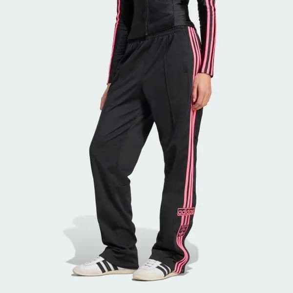 Adidas Kadın Adibreak Eşofman Altı - Siyah/Pembe XS