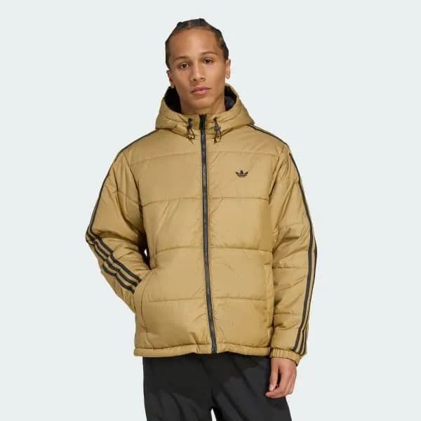 Adidas Erkek Adicolor Reversible Mont  - Kahverengi/Siyah S