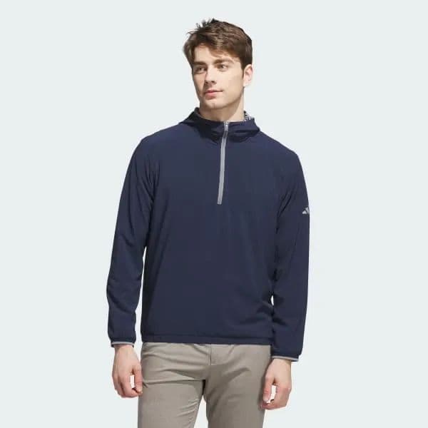 Adidas Erkek Ultimate365 Anorak Ceket - Collegiate Navy / Grey Three S