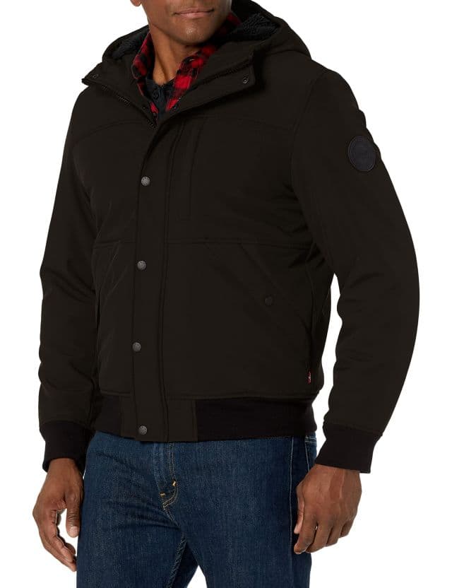 https://res.cloudinary.com/dtaiqpn0c/f_auto,c_limit,w_640,q_80/0810144_levis-mens-soft-shell-sherpa-lined-hoody-bomber-jacket-large-black.webp